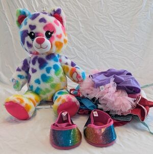 Build-A-Bear Rainbow Bear Bundle